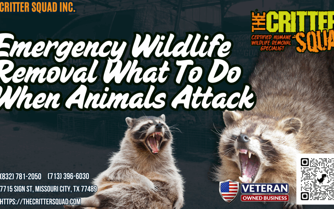 Emergency Wildlife Removal: What to Do When Animals Attack