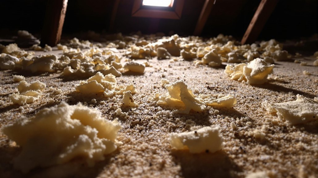 insulation damage indicates pests